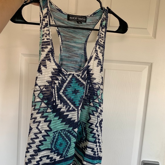 Patterned Tank Top - Picture 1 of 2